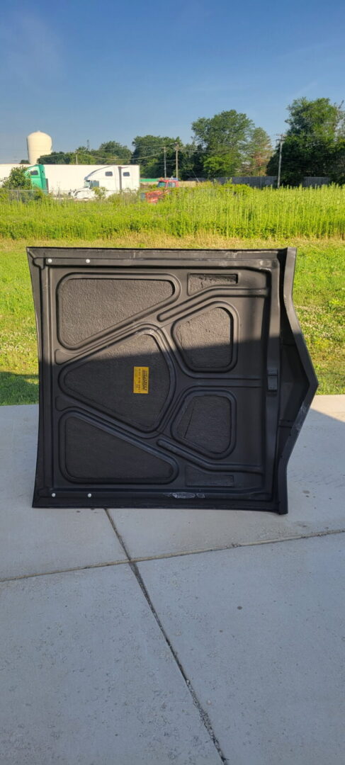1967 Skylark Stock Flat Bolt-On Fiberglass Hood - Glasstek H5008 - view 4