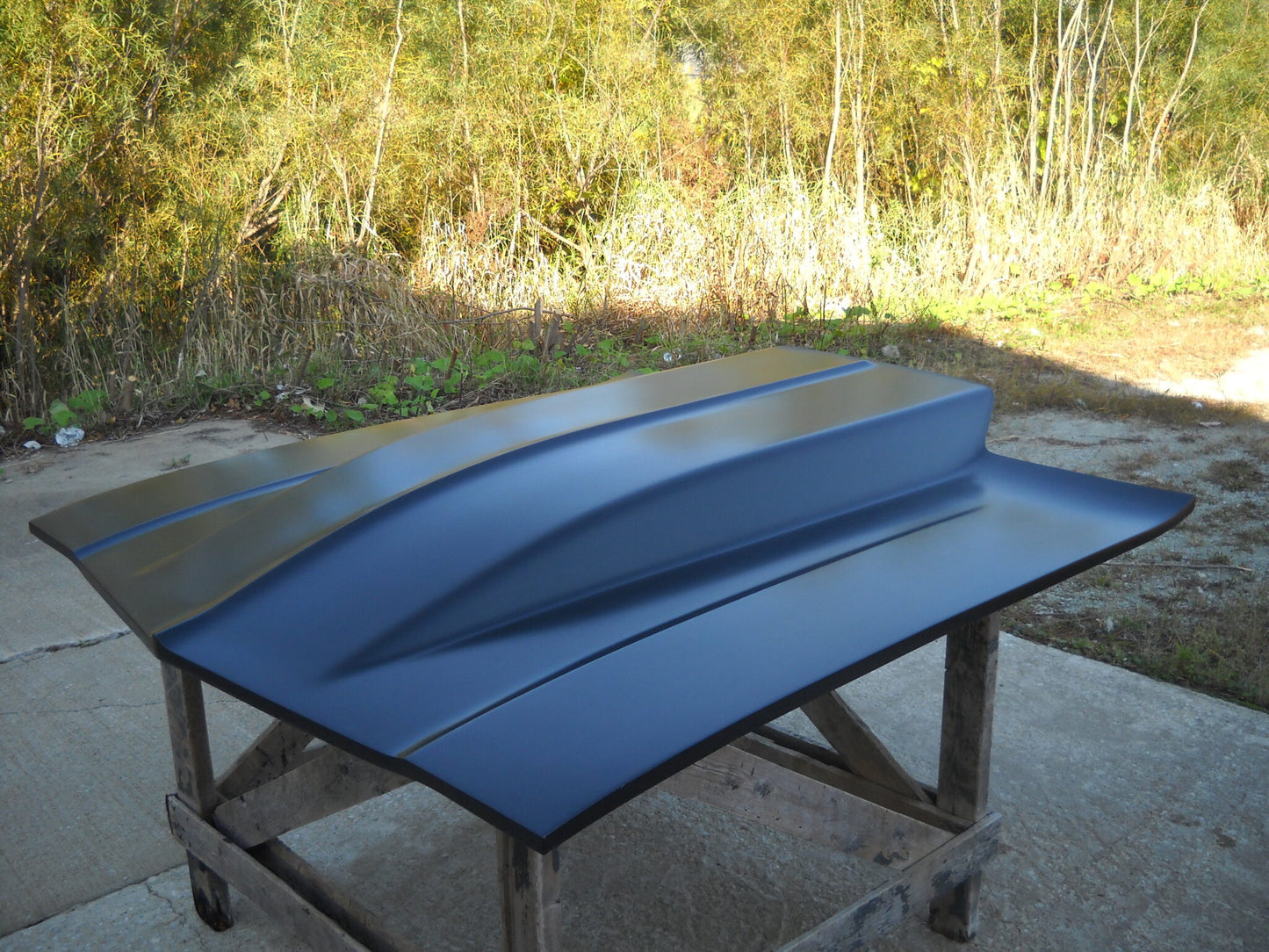 1968-1969 Chevelle 4" Cowl Induction Bolt-On Fiberglass Hood - Glasstek H1068 product image