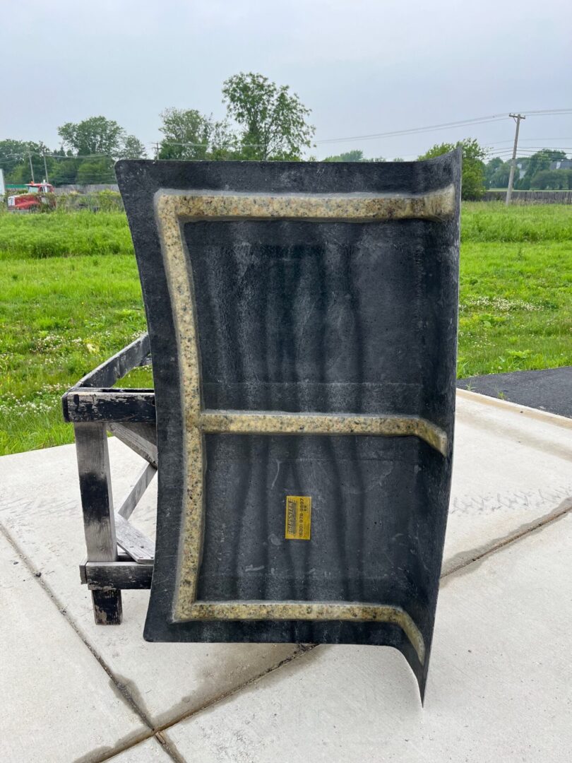 1968-1969 Valiant Pin-On Fiberglass Trunk Lid - Glasstek T7025 - view 4