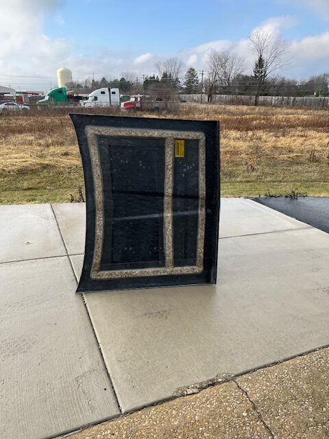 1970-1972 / 1969 Duster / Scamp Stock Flat Pin-On Fiberglass Hood - Glasstek H7026 - view 3