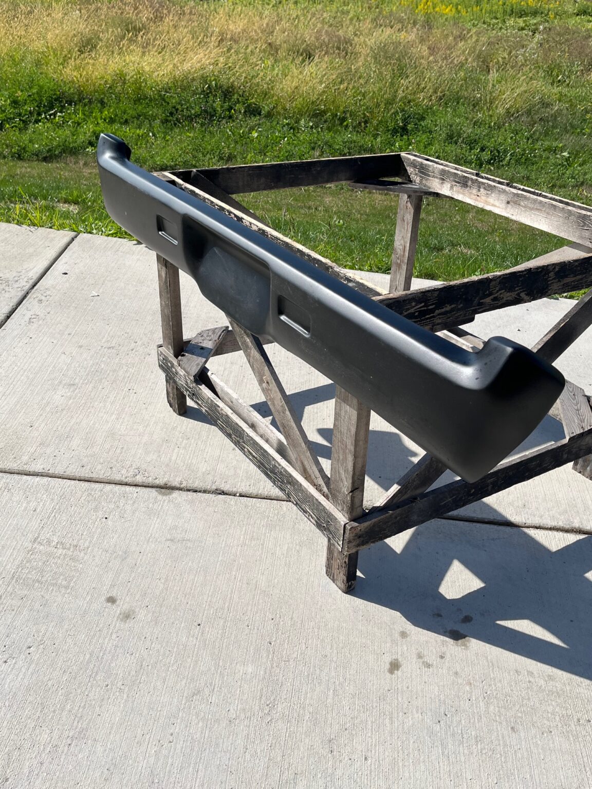 1968-1969 / 1970-1972 El Camino Rear Fiberglass Bumper - Glasstek B1076 - view 2