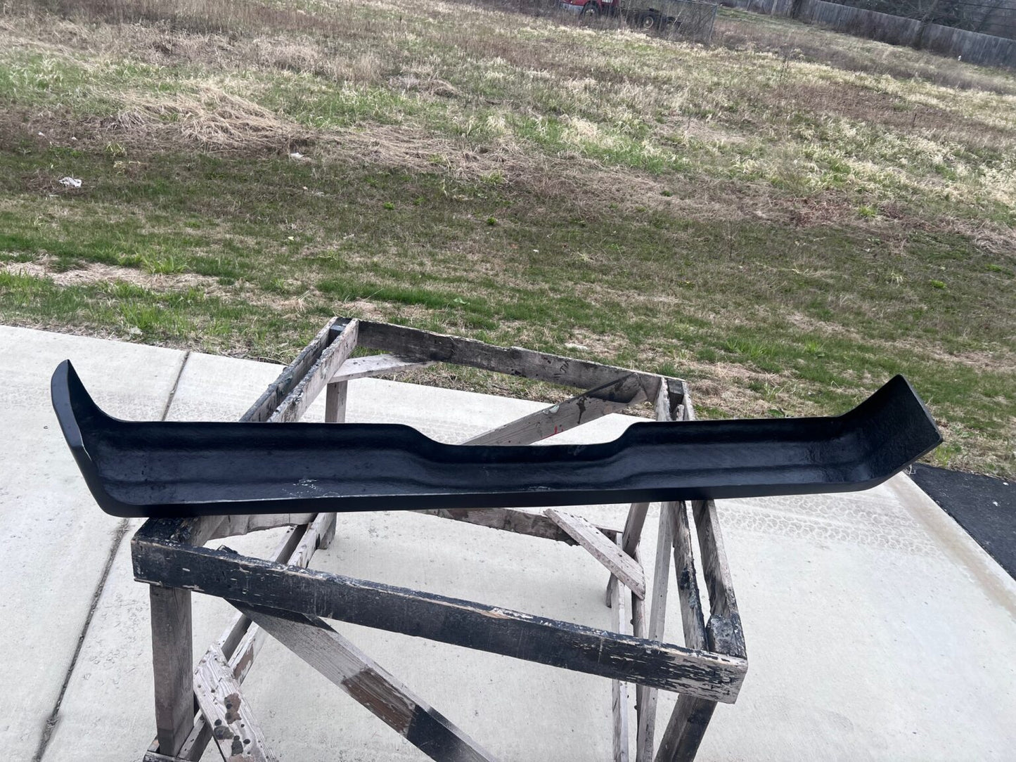 1973-1974 Ventura Rear Fiberglass Bumper - Glasstek B3010 - view 4