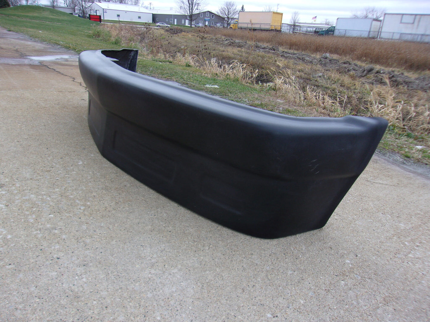 1994-2004 S-10 Front Fiberglass Bumper With Spoiler - Glasstek SP030 - view 3
