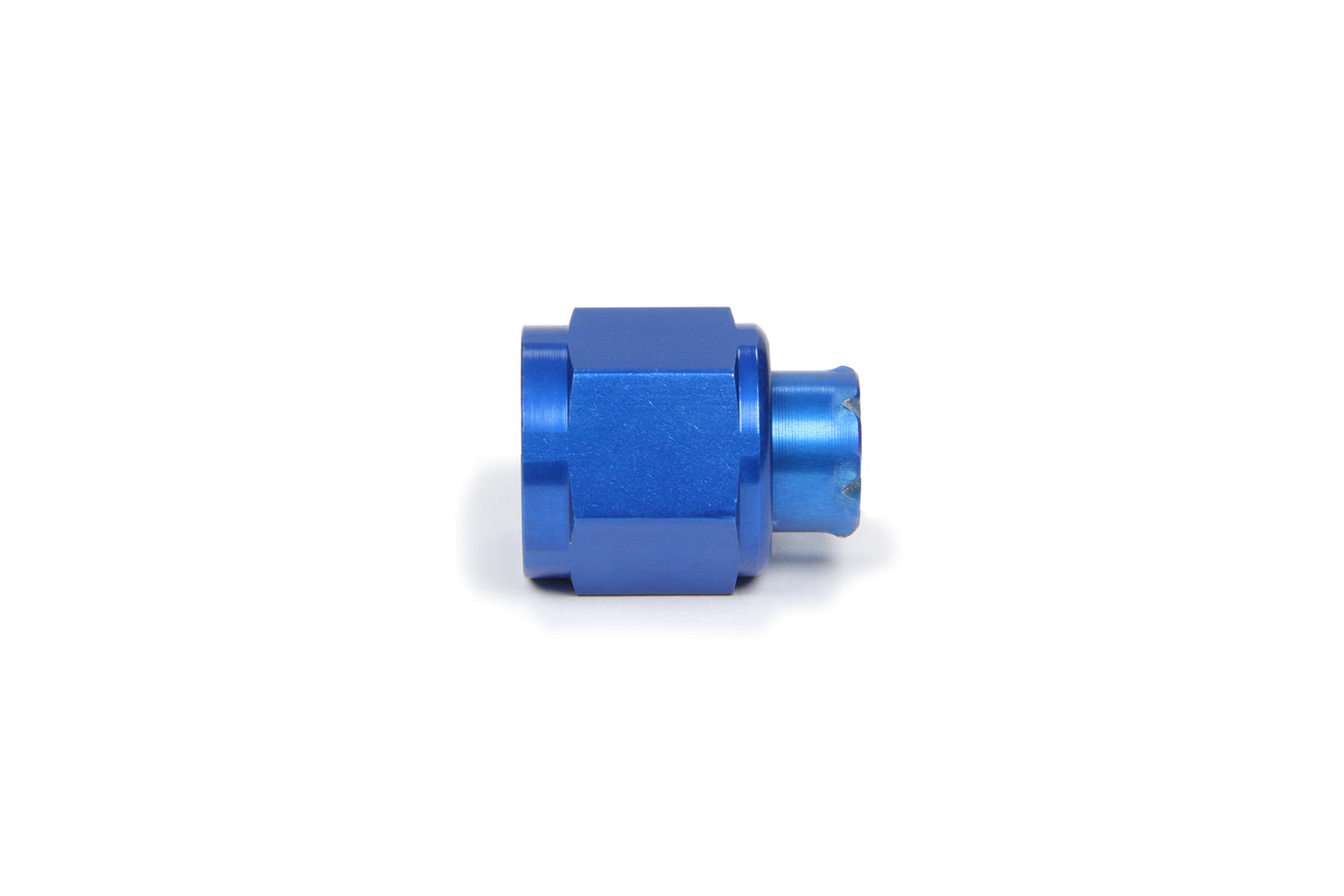Aeroquip Fitting - Cap - 8 AN - Aluminum - Blue Anodized - Each