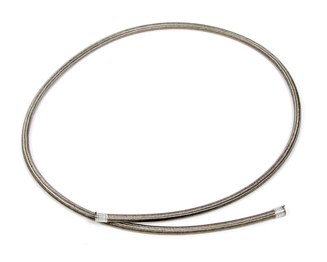 Aeroquip Hose - PTFE Racing Hose - 3 AN - 3 ft - Braided Stainless / PTFE - Natural - Each