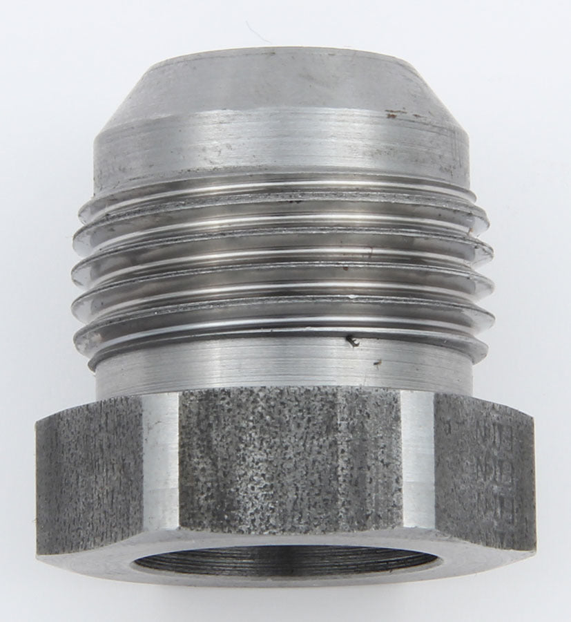 Aeroquip Bung - 12 AN Male - Weld-On - 3/4 in Diameter Base - Braze - Steel - Natural - Each