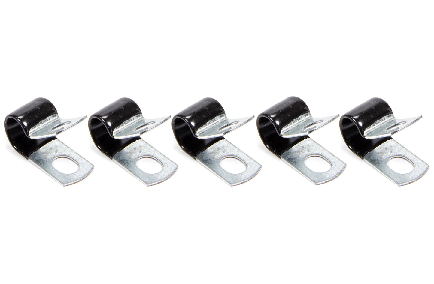 Aeroquip Line Clamp - Adel - 0.44 in ID - Vinyl Coated - Steel - Set of 5