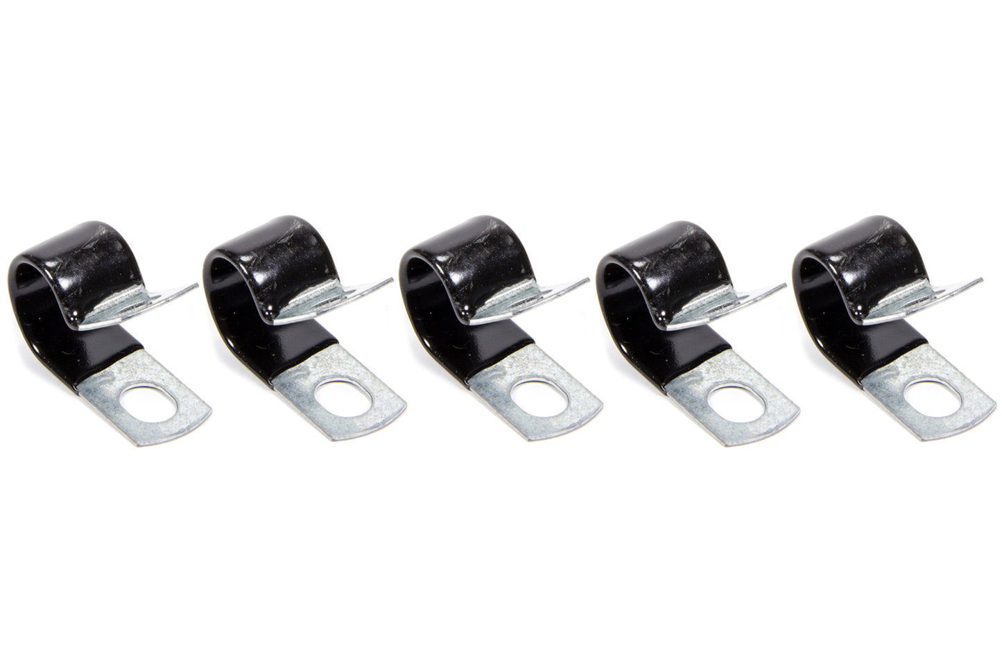 Aeroquip Line Clamp - Adel - 0.63 in ID - Vinyl Coated - Steel - Set of 5
