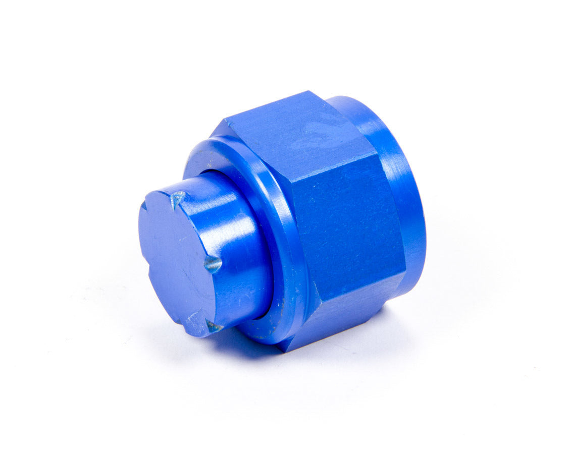 Aeroquip Fitting - Cap - 16 AN - Aluminum - Blue Anodized - Each