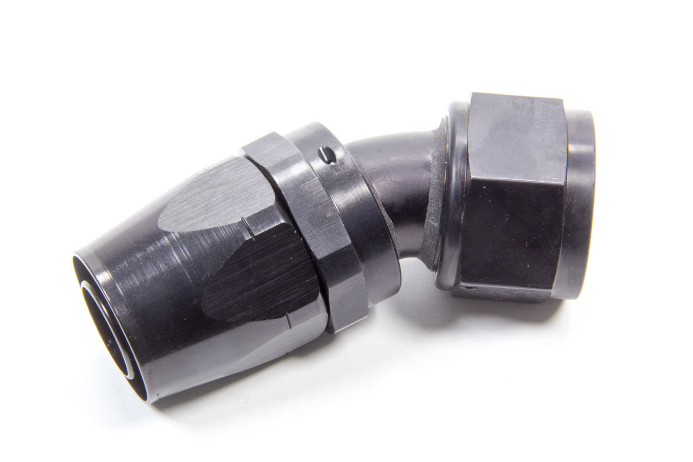 Aeroquip Fitting - Hose End - AQP/Startlite - 30 Degree - 16 AN Hose to 16 AN Female Swivel - Aluminum - Black
