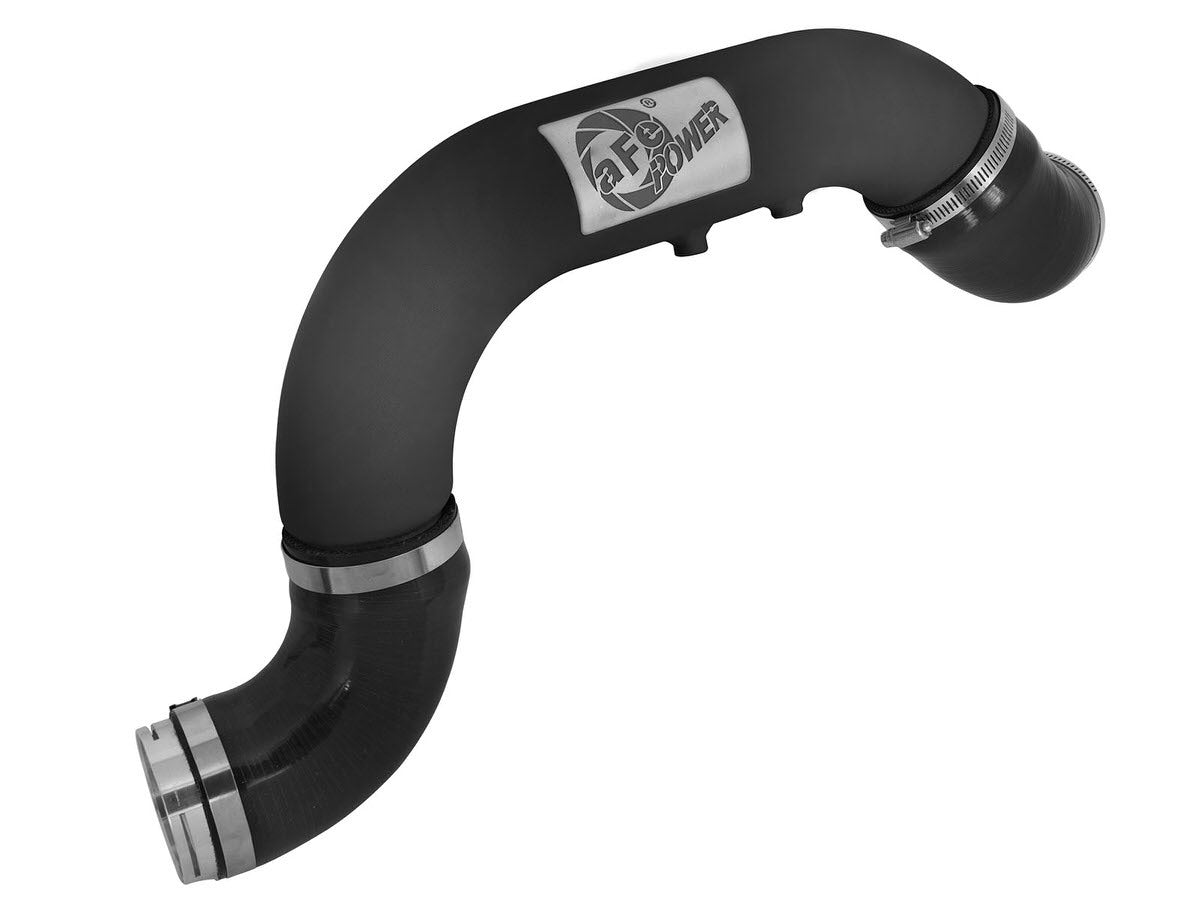 Afe Power Intercooler Pipe - BladeRunner - Aluminum - Black Powder Coat - Turbocharger to Intercooler - Duramax