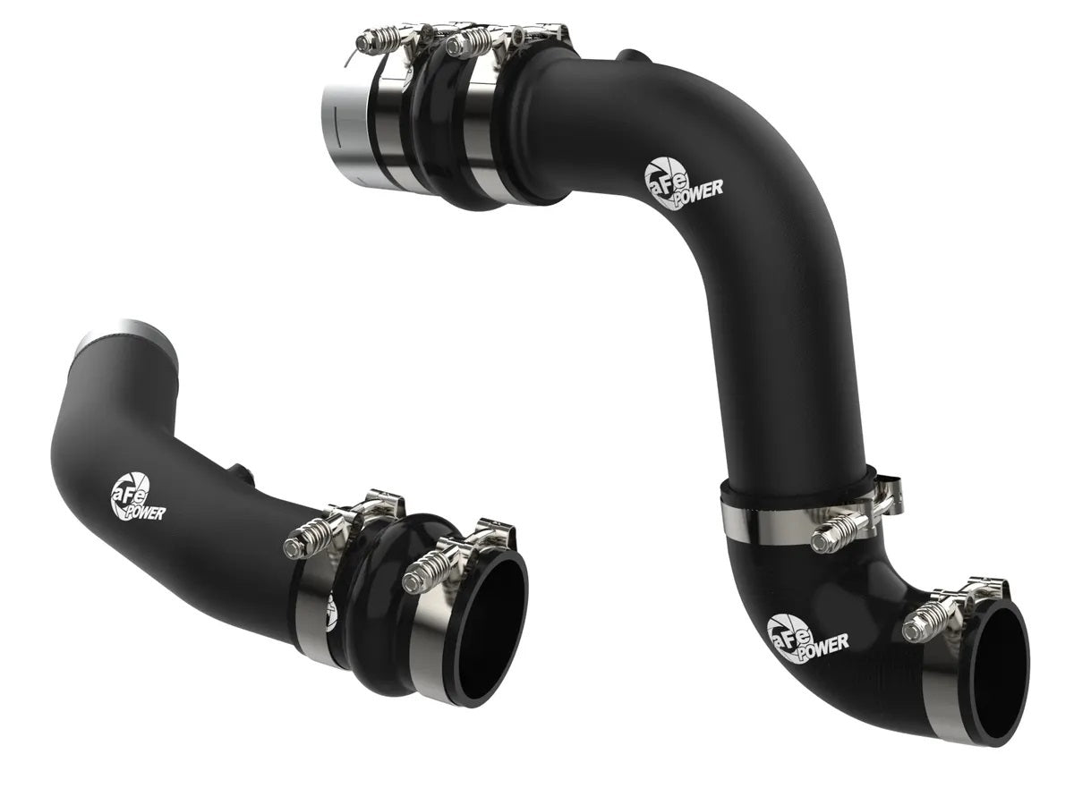 Afe Power Intercooler Pipe - BladeRunner - Aluminum - Black Powder Coat - Intercooler Cold / Hot Side - Ford