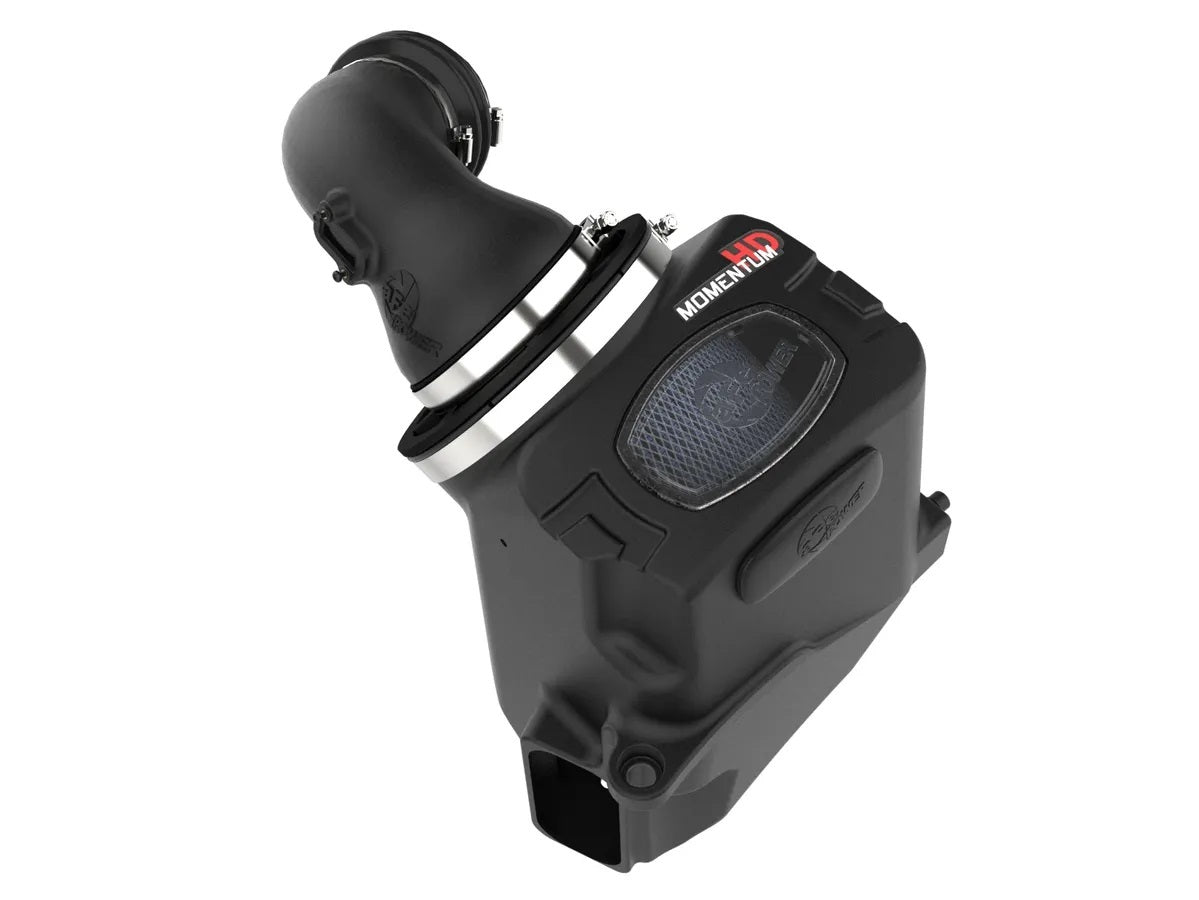Afe Power Air Induction System - Momentum HD - Reusable Oiled Filter - Plastic - Black - Duramax I6 - GM Fullsize SUV