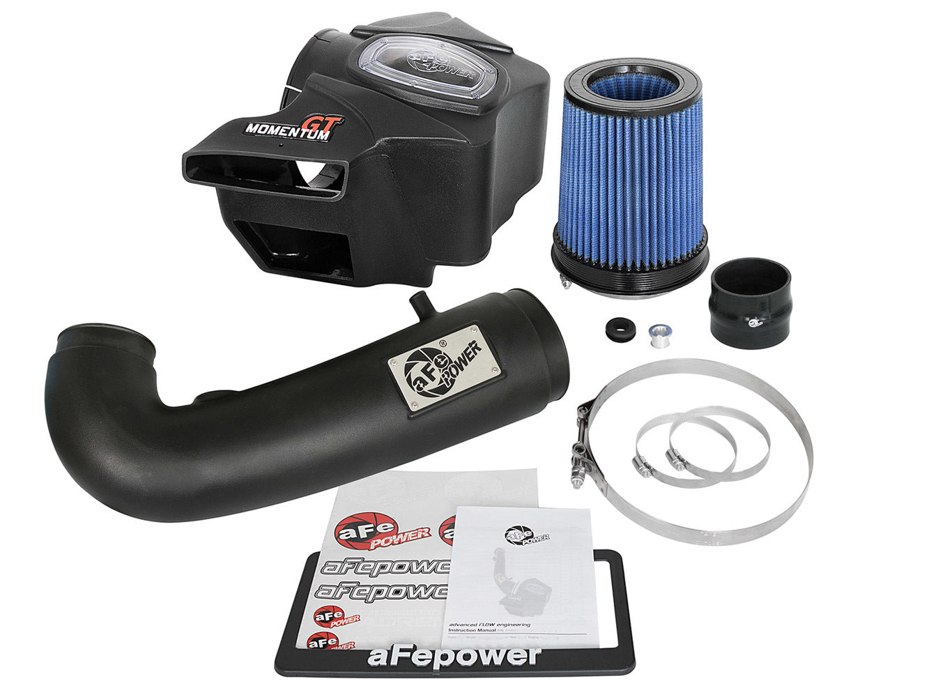 Afe Power Air Induction System - Momentum GT - Reusable Oiled Filter - Plastic - Black - Mopar Gen III Hemi - Dodge