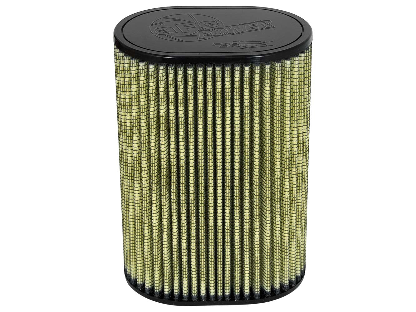 Afe Power Air Filter Element - Aries Powersports Pro GUARD7 - Oval - Cotton / Synthetic - Yellow - Yamaha Rhino 700