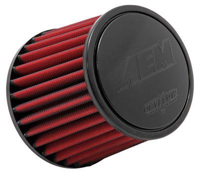 Aem Induction Air Filter Element - Dryflow - Clamp-On - Conical - 6 in Base - 5.125 in Top OD - 5.125 in Tall - 4.5 in
