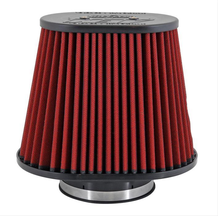 Aem Induction Air Filter Element - DryFlow - Clamp-On - Tapered Oval - 10-1/2 x 8 in Base - 7-3/4 x 5 in Top - 8 in