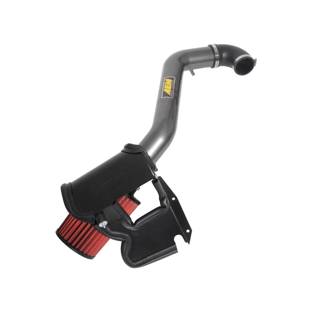 Aem Induction Air Induction System - Dryflow - Reusable Dry Filter - Aluminum - Gray Powder Coat - Subaru Impreza