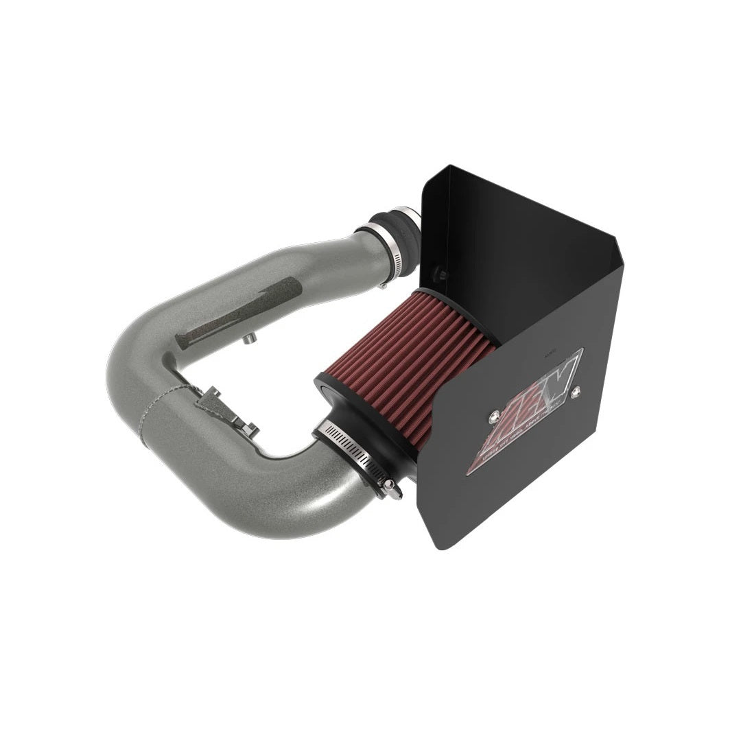 Aem Induction Air Induction System - Dryflow - Reusable Dry Filter - Aluminum - Gray Powder Coat - Subaru WRX 2022-23