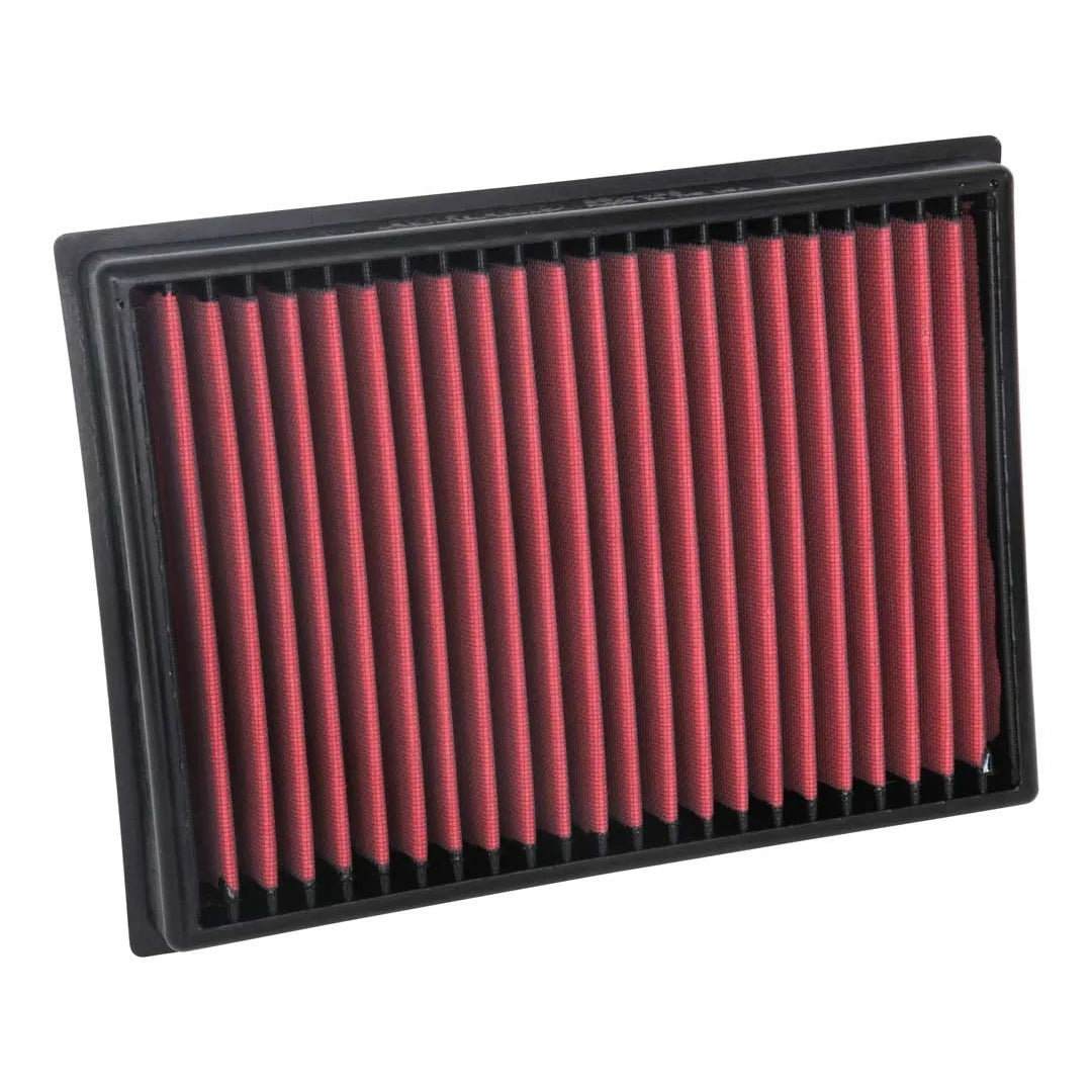 Aem Induction Air Filter Element - DryFlow - Panel - 12.625 x 9.25 in - 1.563 in Tall - Synthetic - Red - Toyota