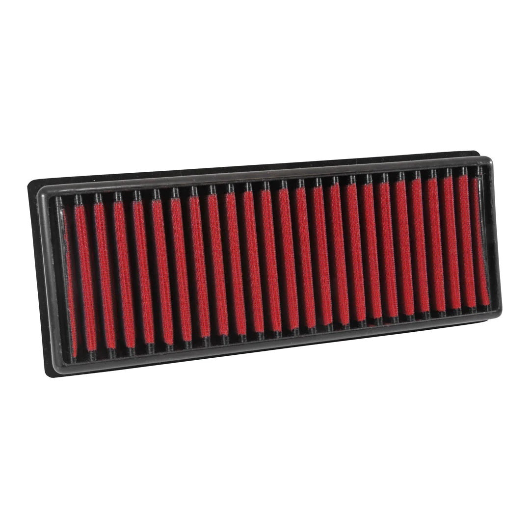 Aem Induction Air Filter Element - DryFlow - Panel - 12.688 x 5.063 in - 1.5 in Tall - Synthetic - Red - Various Audi