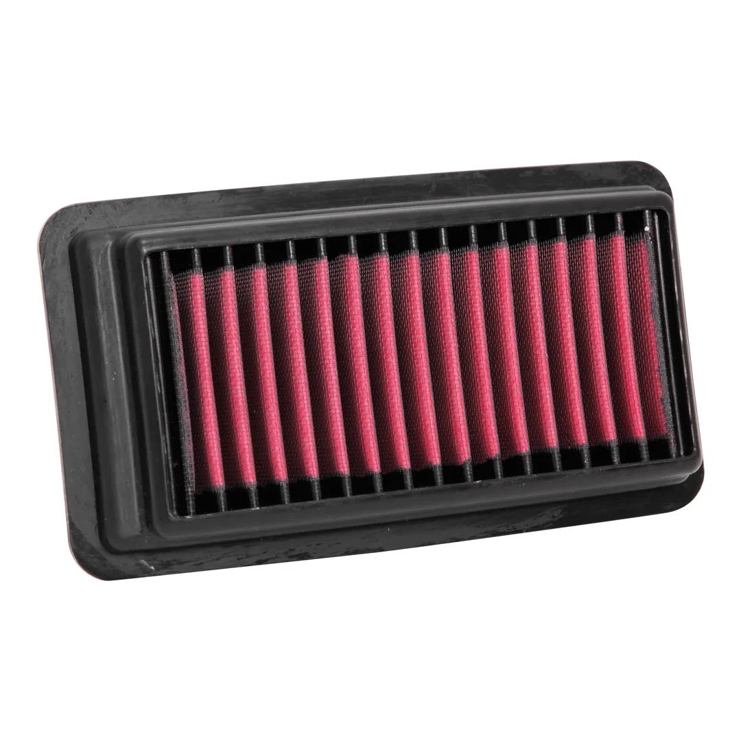 Aem Induction Air Filter Element - DryFlow - Panel - 8.875 in x 5.438 in - 1.5 in Tall - Synthetic - Red - Honda Civic