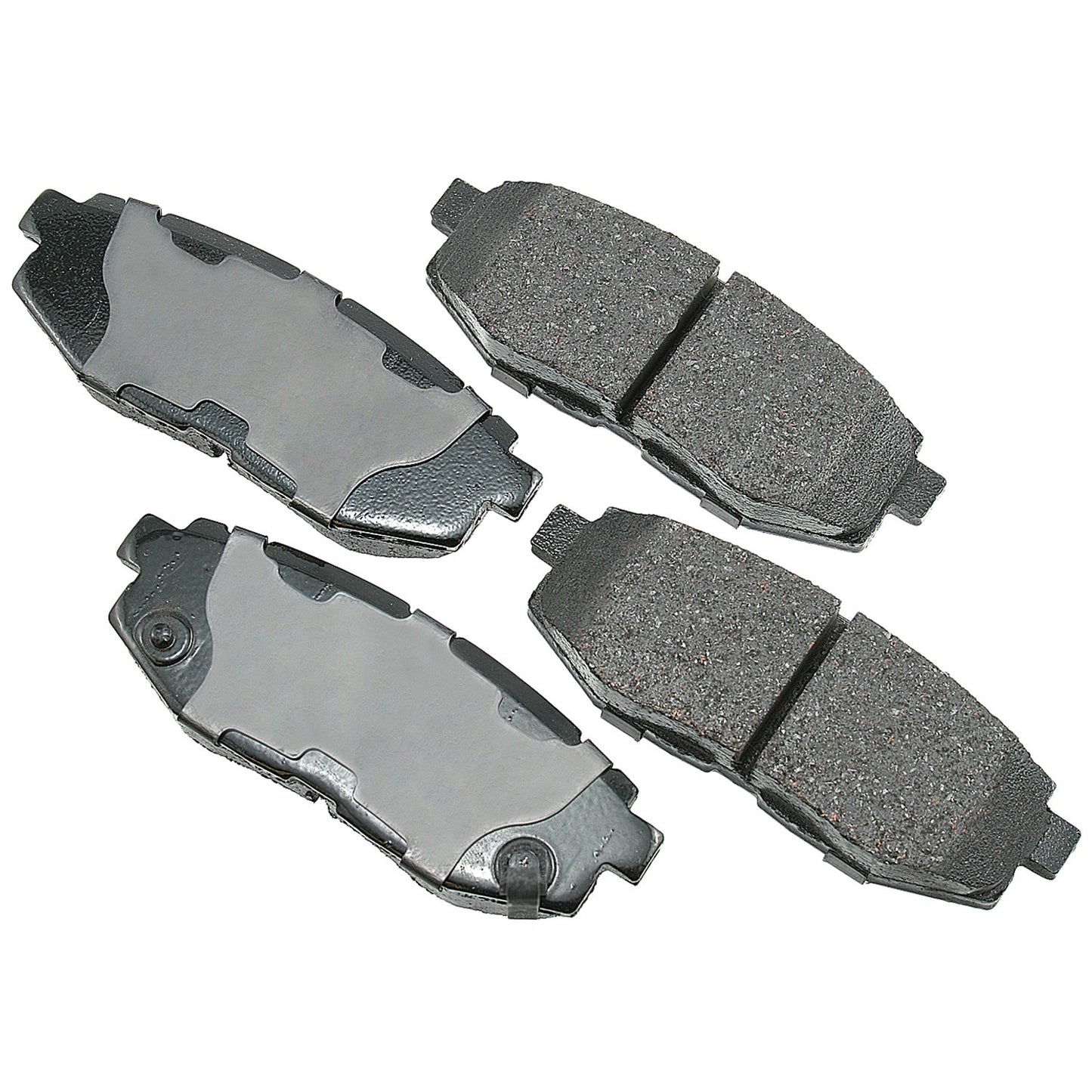 Akebono Brake Corporation Brake Pads - ProAct Ultra-Premium - Rear - 15.8 mm Thick - Scion FR-S 2013-16 / Subaru BRZ
