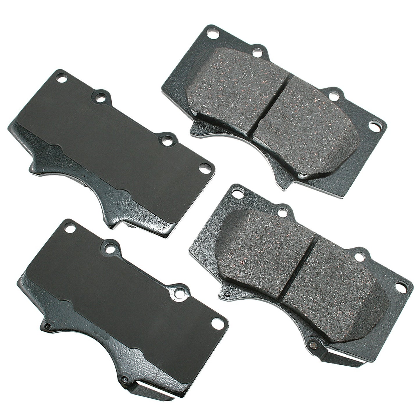 Akebono Brake Corporation Brake Pads - ProAct Ultra-Premium - Front - 16.9 mm Thick - Lexus GX 2003-23 - Set of 4