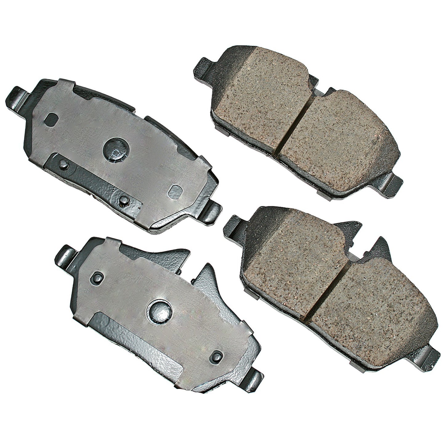 Akebono Brake Corporation Brake Pads - Euro Ultra-Premium - Front - Mini Cooper 2007-24 - Set of 4