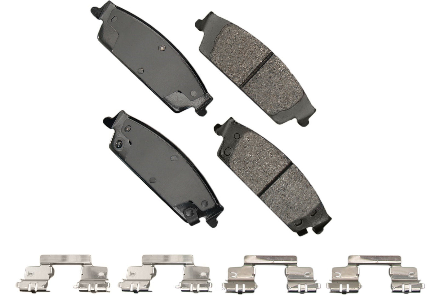 Akebono Brake Corporation Brake Pads - Severe Duty - Rear - GM Fullsize SUV 2015-21 - Set of 4