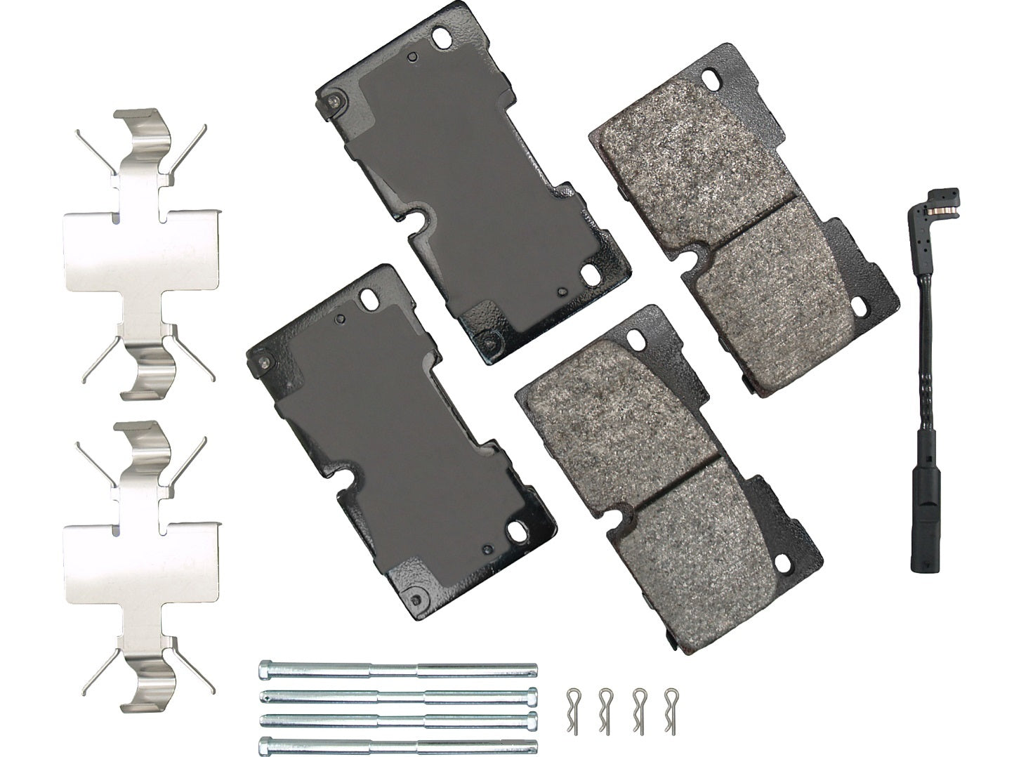 Akebono Brake Corporation Brake Pads - Severe Duty - Front - GM Fullsize SUV / Truck 20210-23 - Set of 4