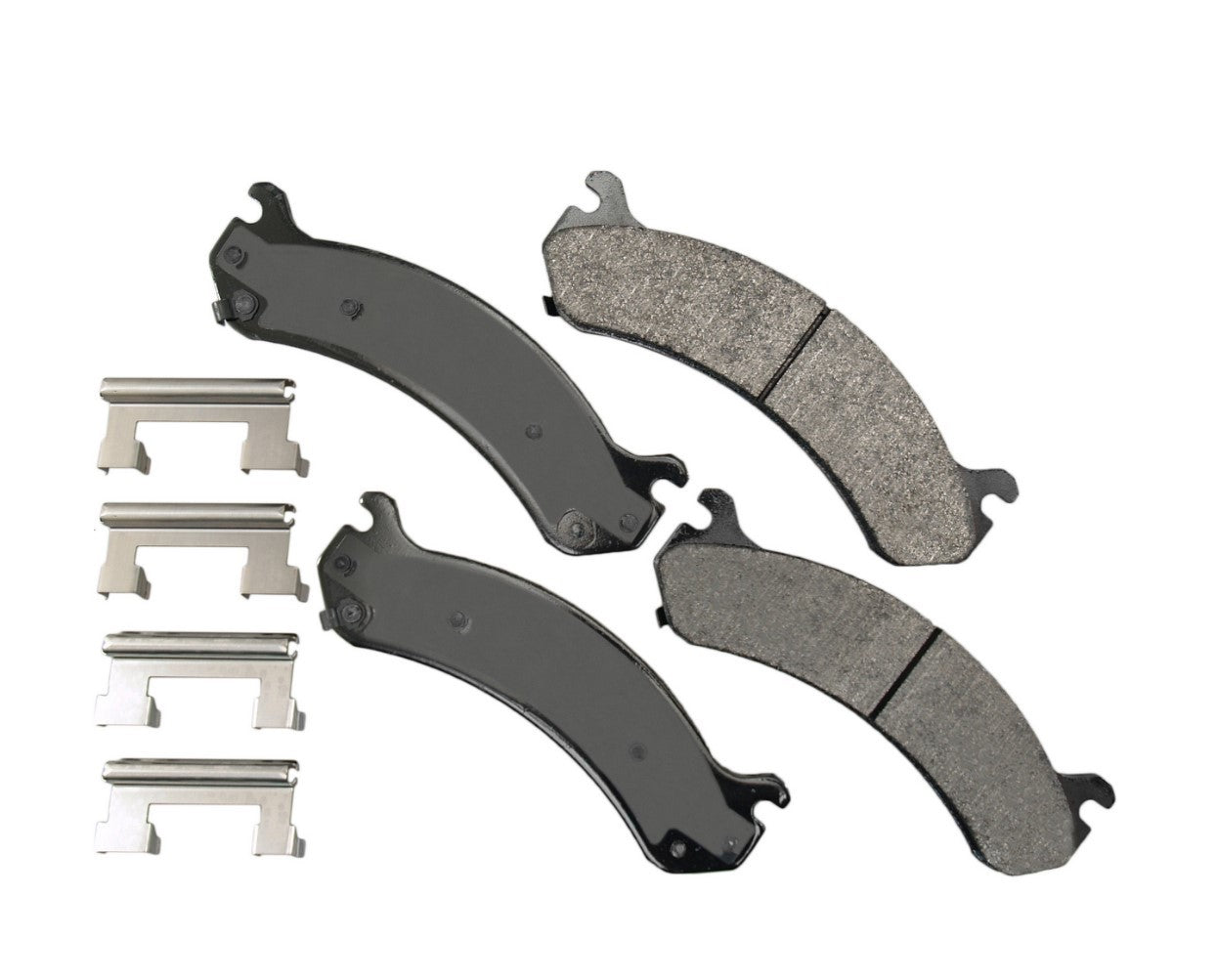 Akebono Brake Corporation Brake Pads - Severe Duty - Front - GM Fullsize Van 2001-20 - Set of 4