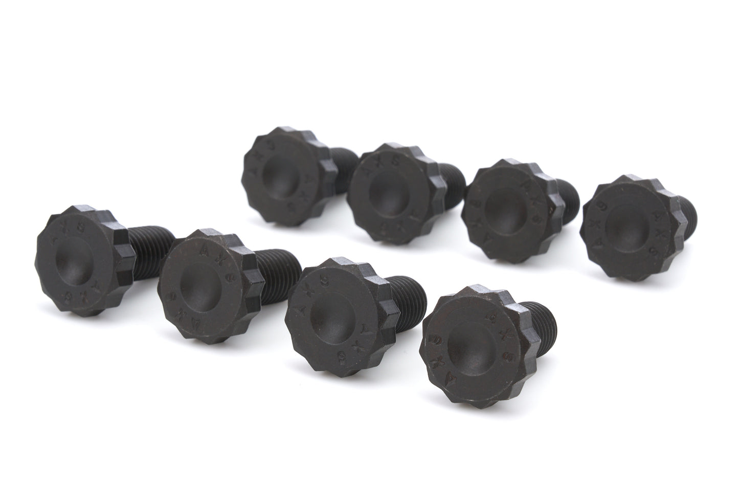 Allstar Performance Flywheel Bolt Kit - 11 mm x 1.5 Thread - 0.880 in Long - 12 Point Head - Steel - Black Oxide - Set