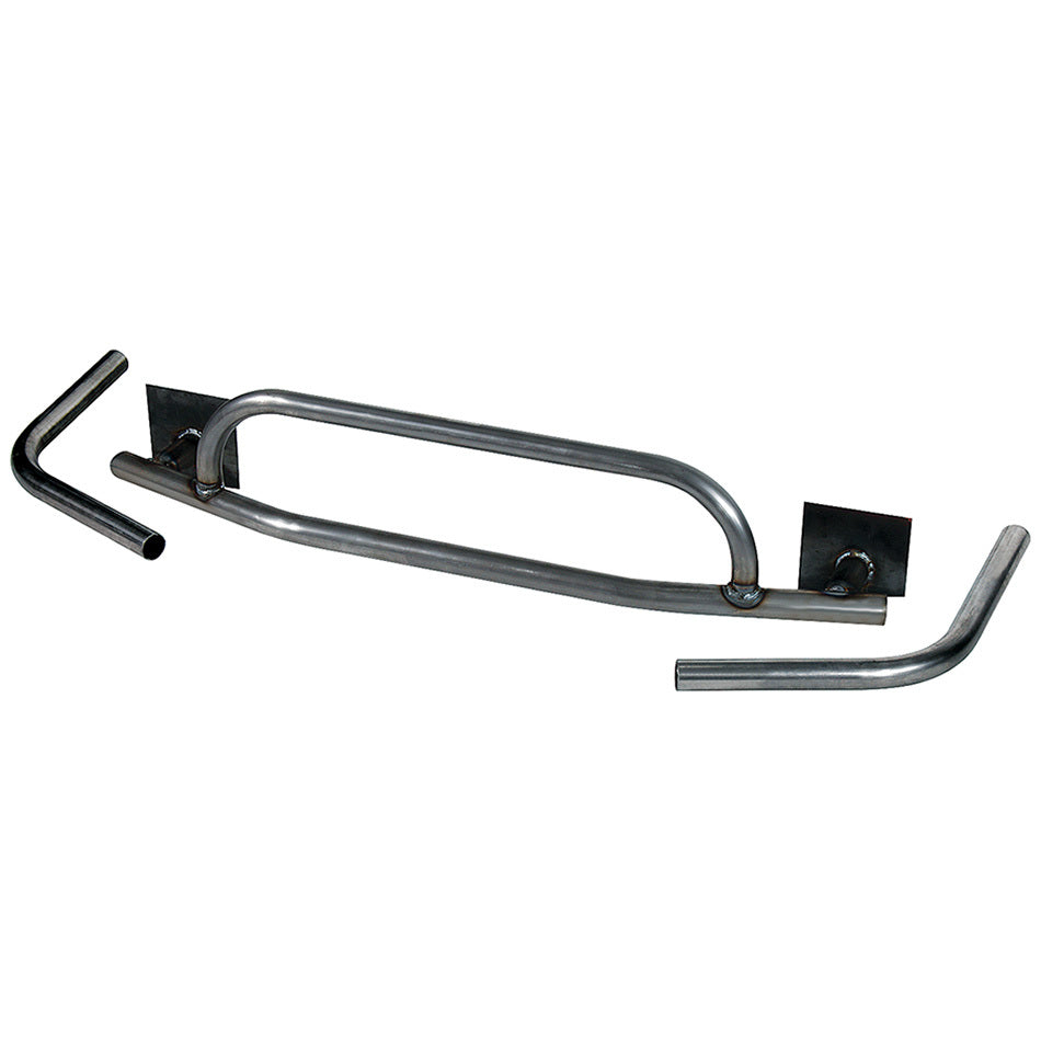 Allstar Performance Bumper - Front - 1.75 in OD - 0.095 in Wall - Steel - Natural - Mini Stock - Each