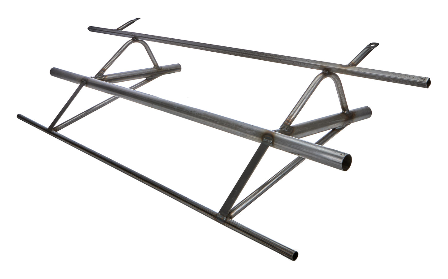 Allstar Performance Bumper - Asphalt Outlaw - Front - 1.5 in OD Tube - 0.058 in Wall - Steel - Natural - Each