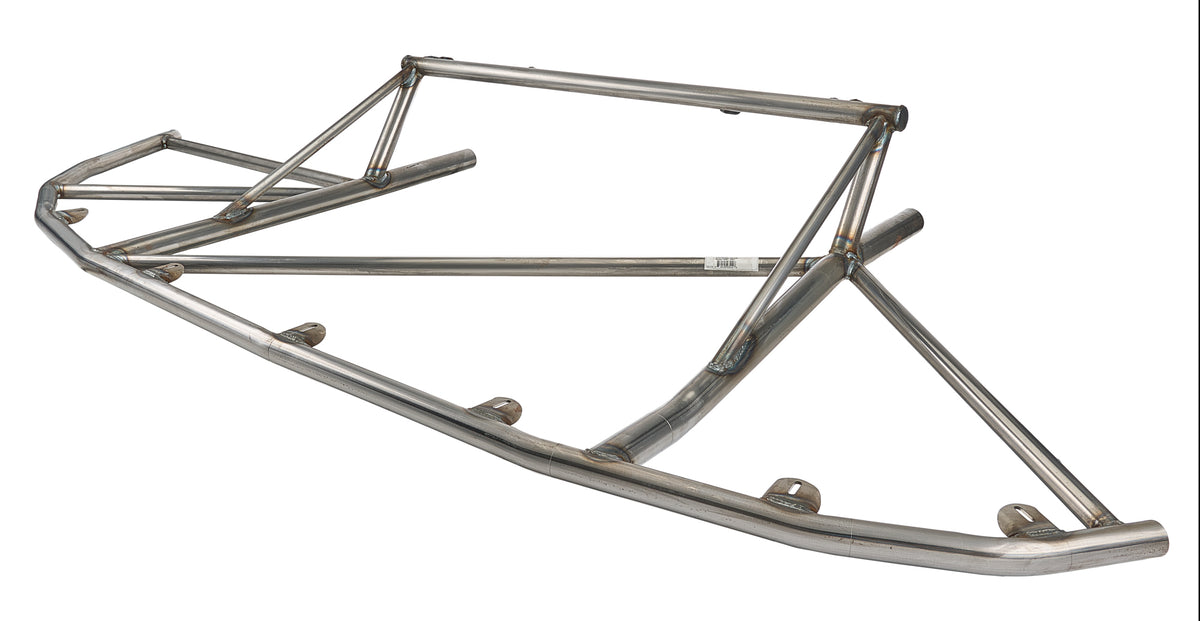 Allstar Performance Bumper - Front - 1.5 in OD - 0.065 in Wall Thickness - Steel - Natural - 2005-27 Rocket Chassis -
