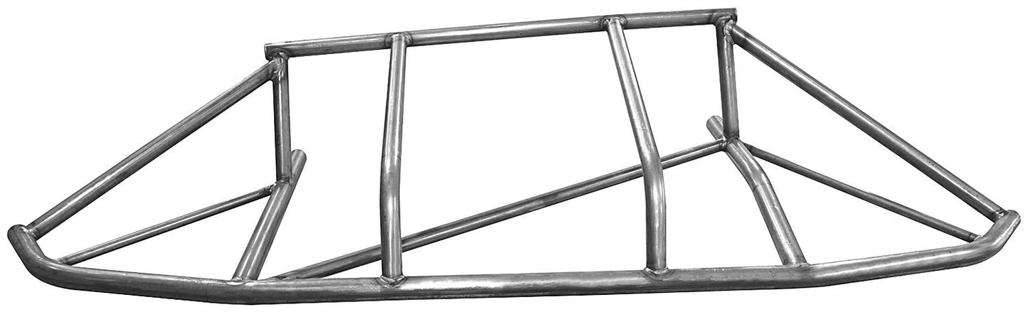 Allstar Performance Bumper - Front - 1.5 in OD - 0.065 in Wall - Steel - Natural - Rocket Chassis - Dirt Late Model -