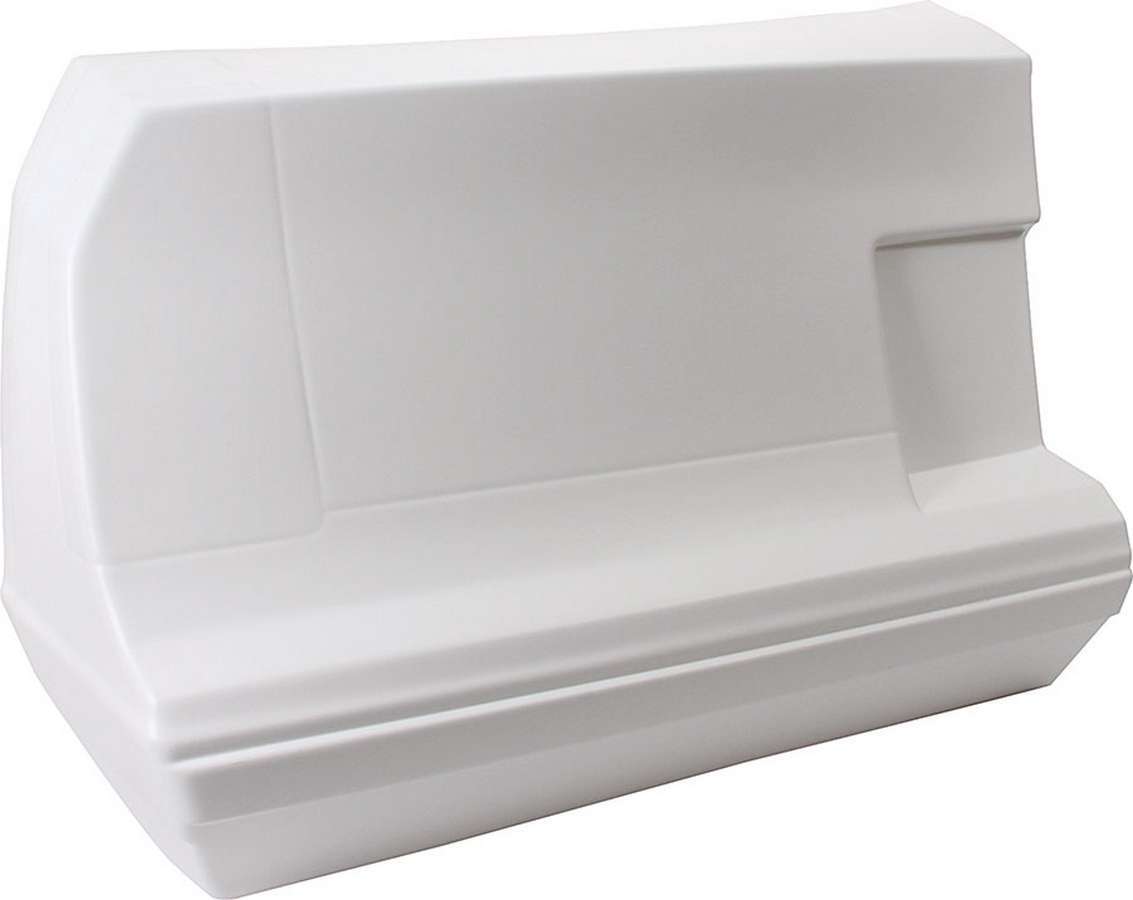 Allstar Performance Bumper Cover - Driver Side - Rear - Molded Plastic - White - Chevy Monte Carlo SS 1983-88 - Each