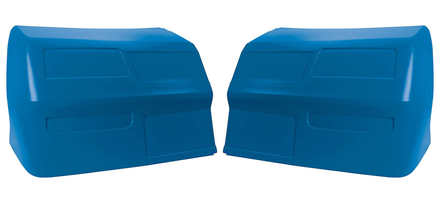 Allstar Performance Nose - MD3 - 2-Piece Complete - Plastic - Chevron Blue - Chevy Monte Carlo SS 1983-88 - Kit