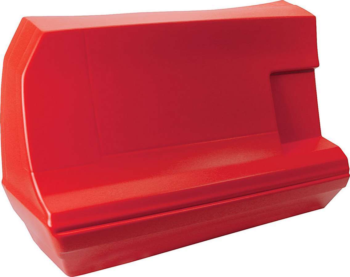 Allstar Performance Bumper Cover - Driver Side - Rear - Molded Plastic - Red - Chevy Monte Carlo SS 1983-88 - Each
