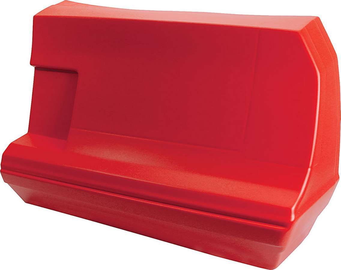 Allstar Performance Bumper Cover - Passenger Side - Rear - Molded Plastic - Red - Chevy Monte Carlo SS 1983-88 - Each