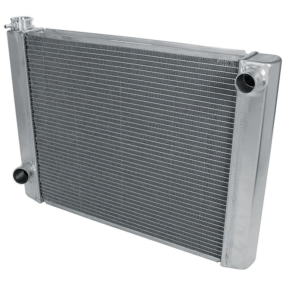Allstar Performance Radiator - 26 in W x 19 in H x 2.25 in D - Single Pass - Passenger Side Inlet - Driver Side Outlet