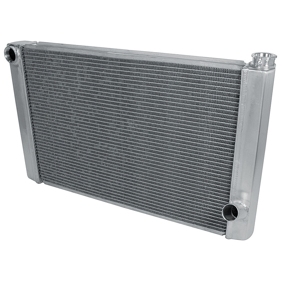 Allstar Performance Radiator - 31 in W x 19 in H x 2.25 in D - Triple Pass - Driver Side Inlet - Passenger Side Outlet