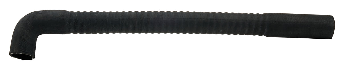 Allstar Performance Radiator Hose - Upper - 1.5 in ID - 24 in Long - Rubber - Black - Asphalt Late Models - Each