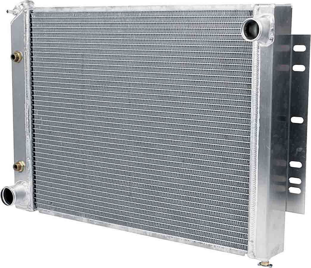 Allstar Performance Radiator - 29 in W x 19.5 in H x 2.25 in D - Passenger Side Inlet - Driver Side Outlet - Oil