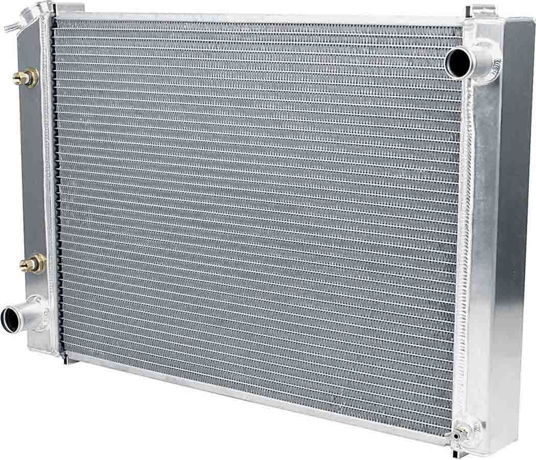 Allstar Performance Radiator - 29.75 in W x 19.5 in H x 2.25 in D - Passenger Side Inlet - Driver Side Outlet - Oil