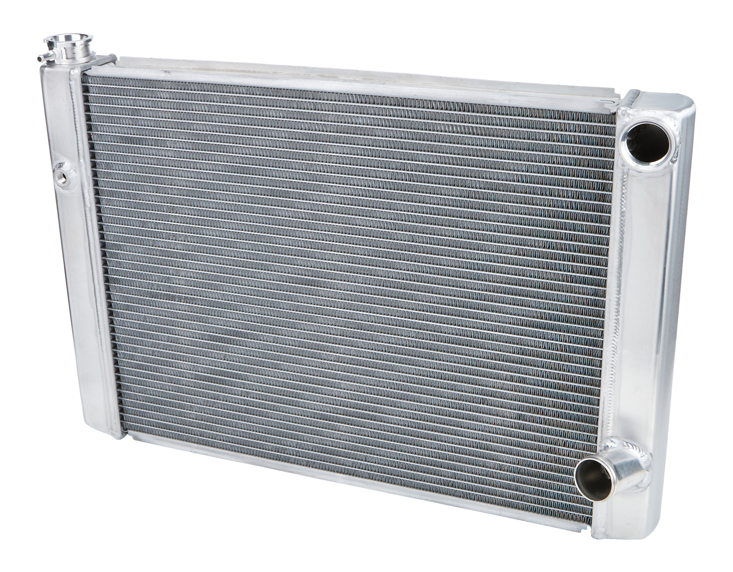 Allstar Performance Radiator - 28 in W x 19 in H x 2.25 in D - Dual Pass - Passenger Side Inlet - Passenger Side