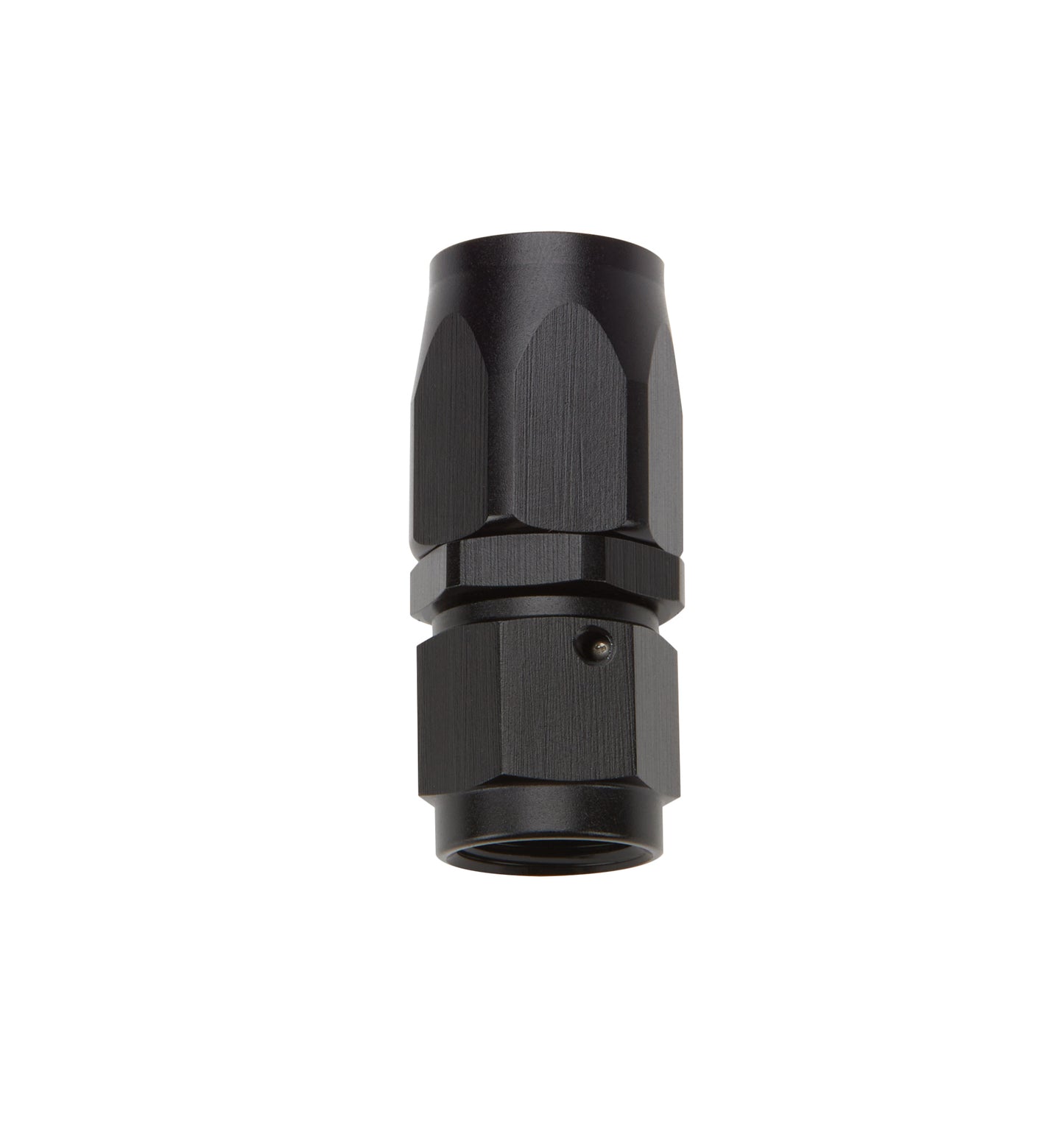 Allstar Performance Fitting - Hose End - Straight - 4 AN Hose to 4 AN Female - Aluminum - Black Anodized - Each