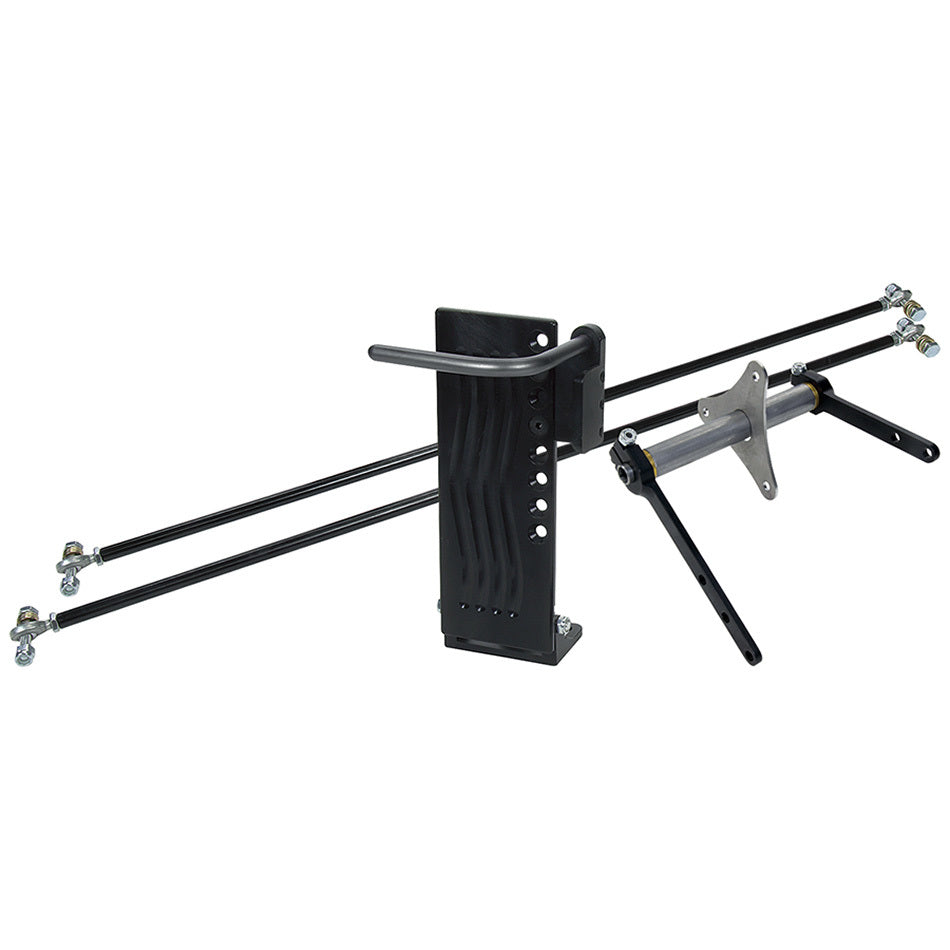 Allstar Performance Pedal Assembly - Rectangle - Gas - Floor Mount - Adjustable - Throttle Linkage / Pedal / Hardware