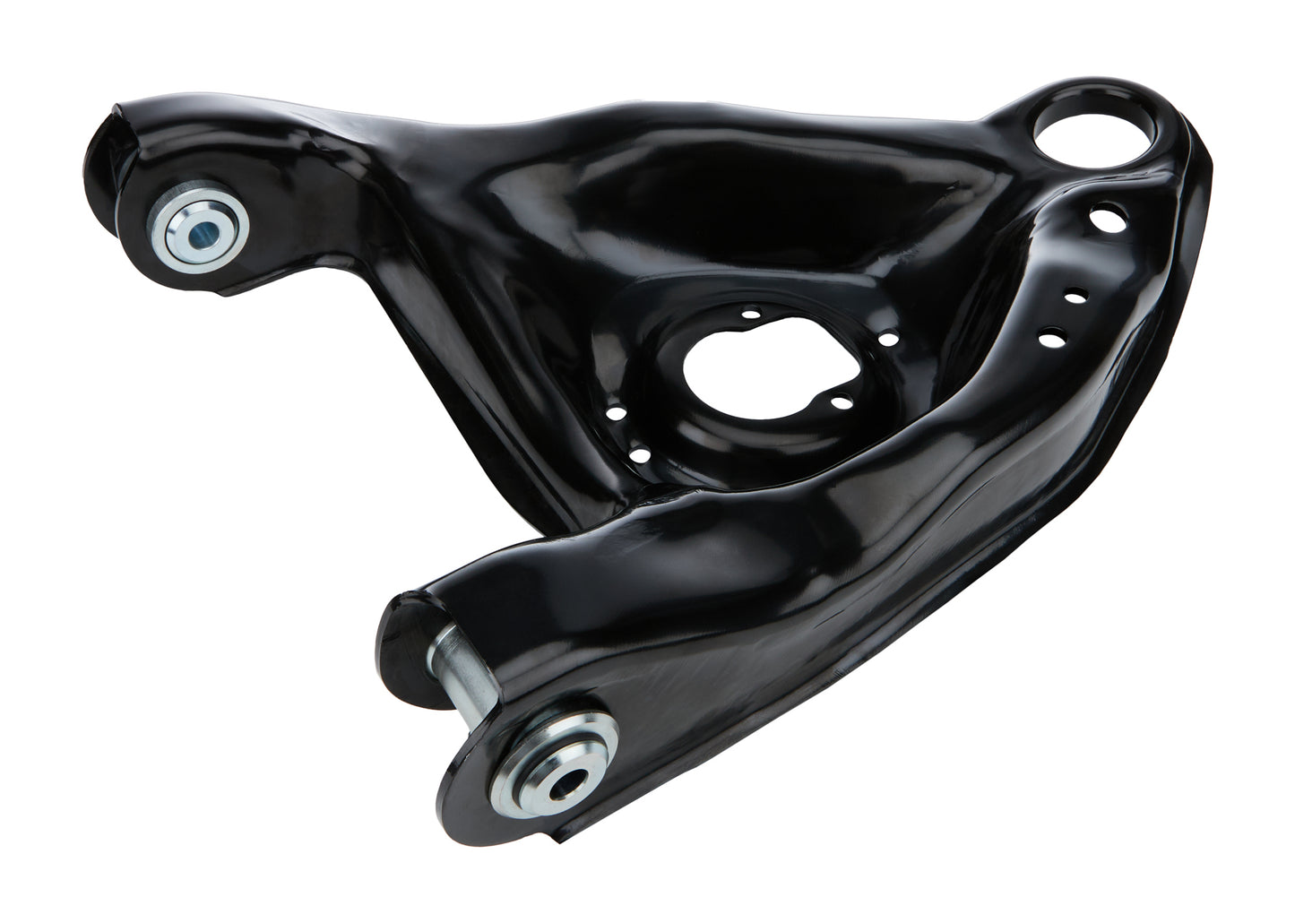 Allstar Performance Control Arm - OEM Style - Driver Side - Lower - Weld-On Ball Joints - Steel - Black Powder Coat -
